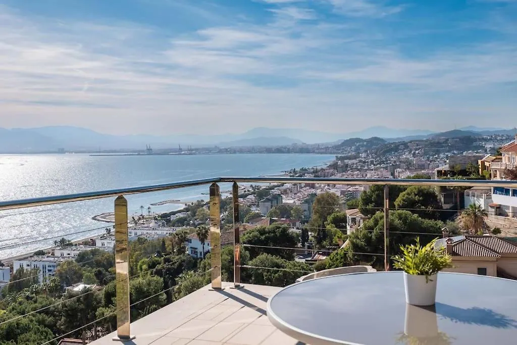 Appartement Luxury Villa With Sea Views & Terrace By Rems Málaga
